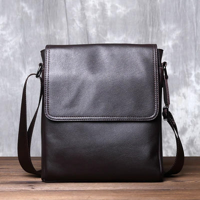 Mochila Ejecutiva de Cuero Genuino con Bolsa Crossbody Vertical de Alta Capacidad - Image 13