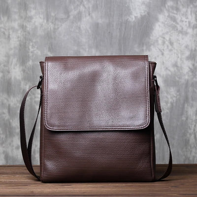 Mochila Ejecutiva de Cuero Genuino con Bolsa Crossbody Vertical de Alta Capacidad - Image 17