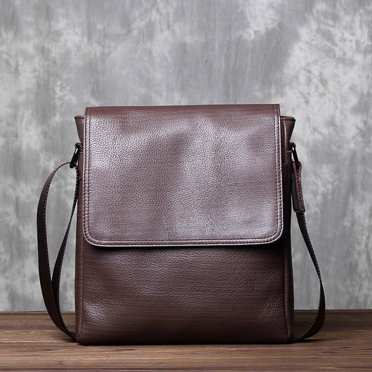 Mochila Ejecutiva de Cuero Genuino con Bolsa Crossbody Vertical de Alta Capacidad - Image 17