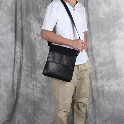 Mochila Ejecutiva de Cuero Genuino con Bolsa Crossbody Vertical de Alta Capacidad - Image 21