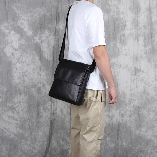 Mochila Ejecutiva de Cuero Genuino con Bolsa Crossbody Vertical de Alta Capacidad - Image 25
