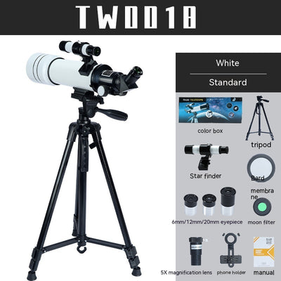 Telescopio Astronómico 40070 HD con Visión Nocturna y Fotografía Estelar - Image 6