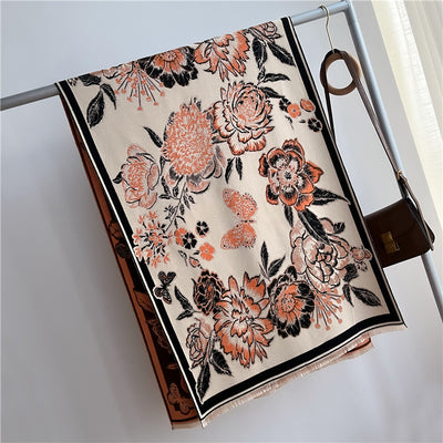 Bufanda Étnica de Cachemira Artificial Vintage para Mujer - Cálida y Elegante - Image 13