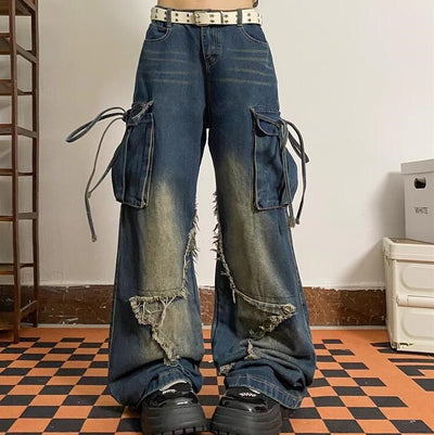 Jeans Desgastados Estilo American High Street - Diseño Urbano - Image 21