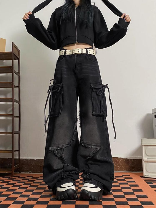 Jeans Desgastados Estilo American High Street - Diseño Urbano - Image 22