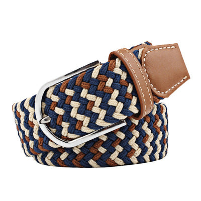 Cinturón Tejido Elástico Corrugado Multiuso Casual para Mujer - Image 25