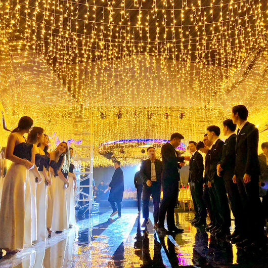 Luces Cortina LED Efecto Cascada - Iluminación Decorativa Impermeable - Image 21