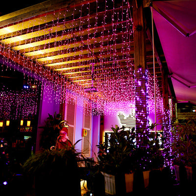 Luces Cortina LED Efecto Cascada - Iluminación Decorativa Impermeable - Image 22