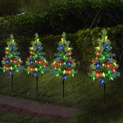 Árbol de Navidad Solar para Exterior - Lámpara Decorativa de Patio - Image 14