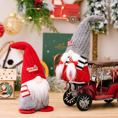 Muñeca Navideña sin Rostro con Gorro Puntiagudo - Decoración Festiva - Image 21