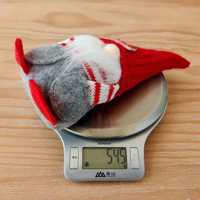 Muñeca Navideña sin Rostro con Gorro Puntiagudo - Decoración Festiva - Image 23