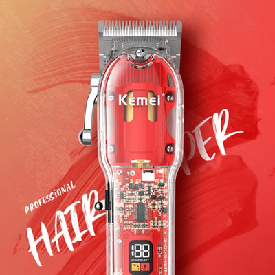 Cortapelo Eléctrico USB con Cabezal Transparente y Carga Rápida Ajustable - Image 14