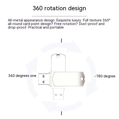 Pendrive Metal 16GB Giratorio Alta Velocidad - Image 17