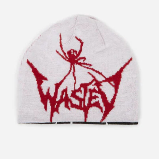 Gorro Tejido con Araña Bordada - Estilo Y2K Urbano para Otoño Invierno - Image 12