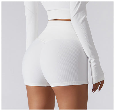 Short Deportivo Cintura Alta Moldeador Abdominal - Image 9