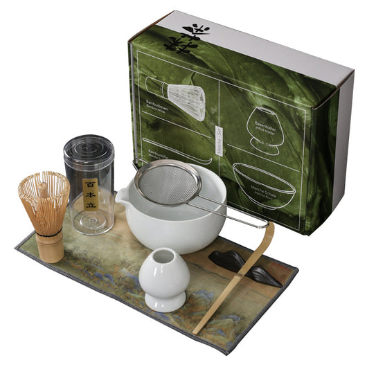 Set Completo de Matcha Japonés con Tazones de Cerámica Vertible - Image 14
