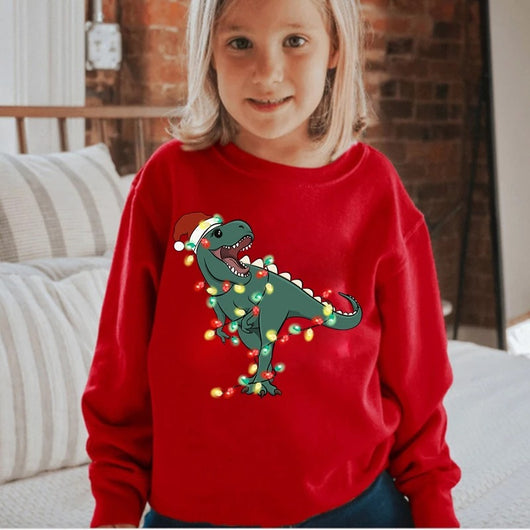 Suéter Navideño Rojo para Niños 100% Algodón Estilo Occidental - Image 18
