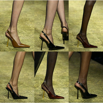 Sandalias Stiletto con Tira Trasera y Punta Afilada para Mujer - Image 19