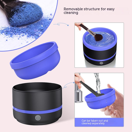 Limpiador Eléctrico de Brochas de Maquillaje con Carga USB-C - Image 15
