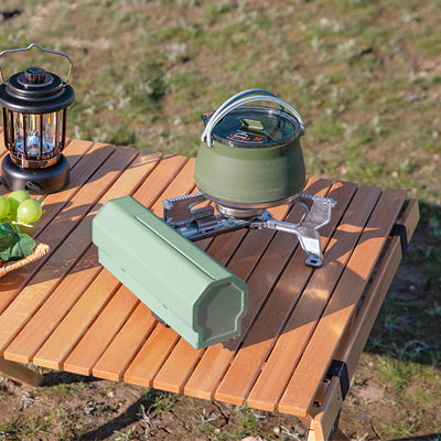 Estufa Portátil de Gas para Camping - Quemador Plegable para Acampada y BBQ - Image 18