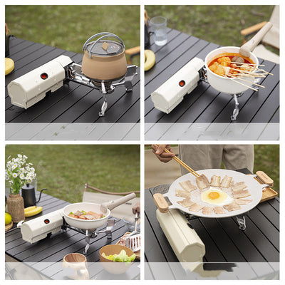 Estufa Portátil de Gas para Camping - Quemador Plegable para Acampada y BBQ - Image 19