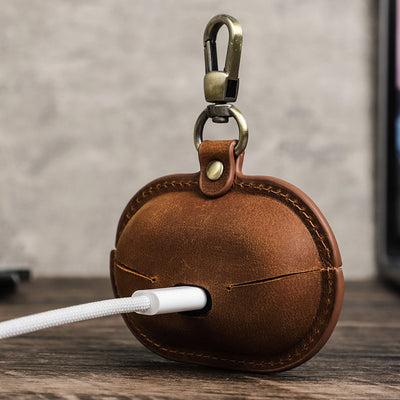 Funda Protectora para Audífonos Inalámbricos en Cuero Crazy Horse - Image 15