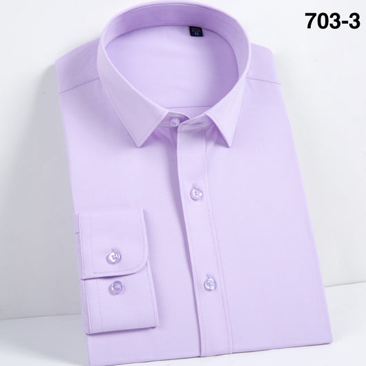 Camisa de Fibra de Bambú con Puños Franceses de Manga Larga - Image 22
