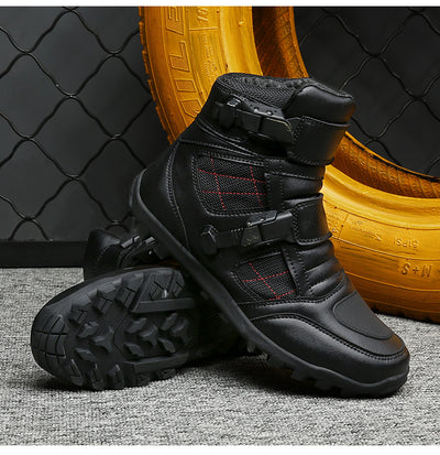 Botas de Motociclista para Hombre - Protección en Cuatro Estaciones - Image 33