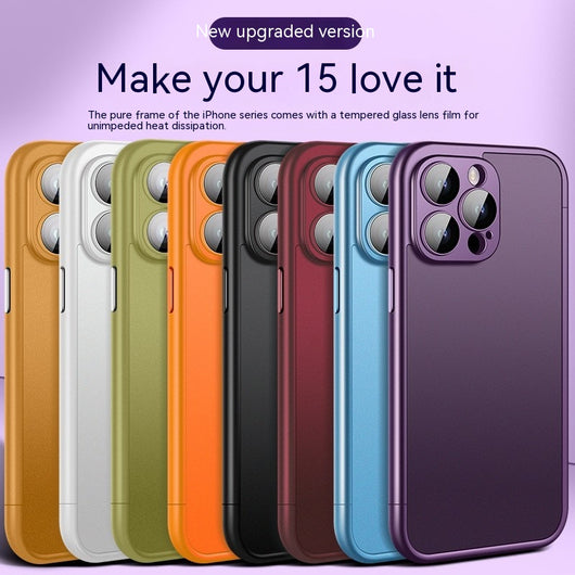 Funda Protectora para Celular con Borde Cosido y Diseño Macaron - Image 10