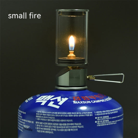 Lámpara Portátil de Gas para Camping - Iluminación Resistente para Exteriores - Image 14