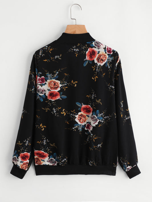 Cardigan Estampado con Cierre - Image 2
