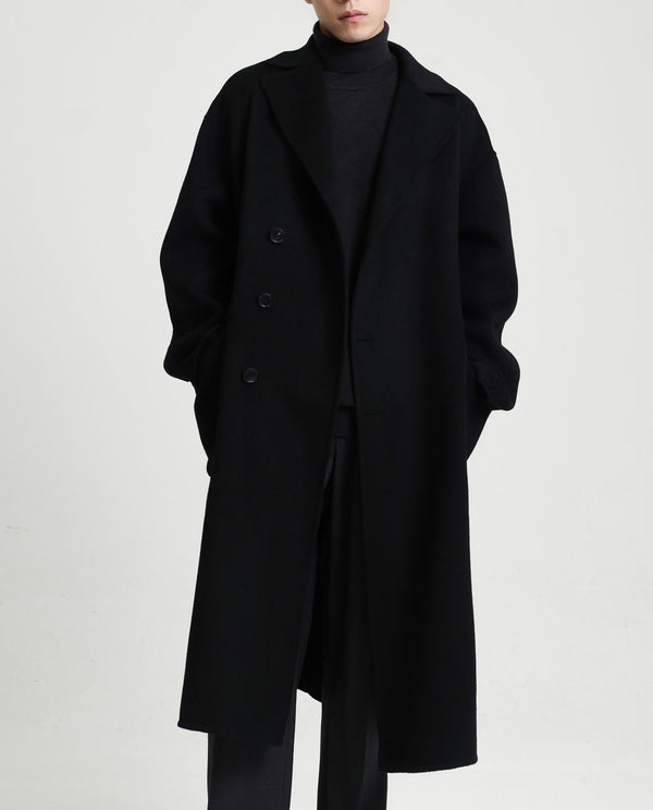 Abrigo de Lana Doble Faz para Hombre - Elegancia y Calidez - Image 6