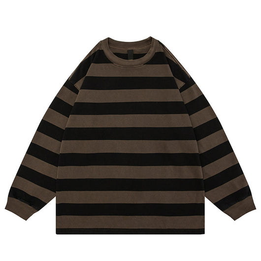 Remera Manga Larga Retro Americana Desgastada 330g - Image 7