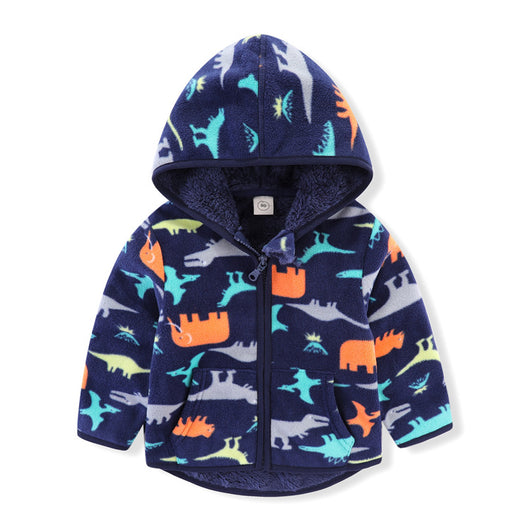 Chamarra Polar Gruesa para Niños y Niñas - Perfecta para Primavera y Otoño - Image 2