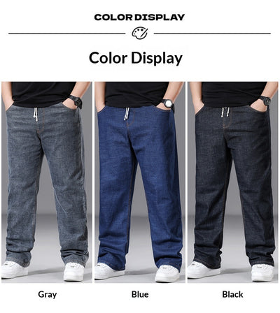 Pantalones Holgados de Cintura Elástica para Hombre Talla Grande - Image 16