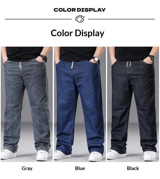 Pantalones Holgados de Cintura Elástica para Hombre Talla Grande - Image 16