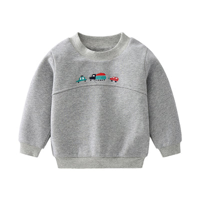 Suéter Infantil con Diseño de Auto Caricatura - Image 2