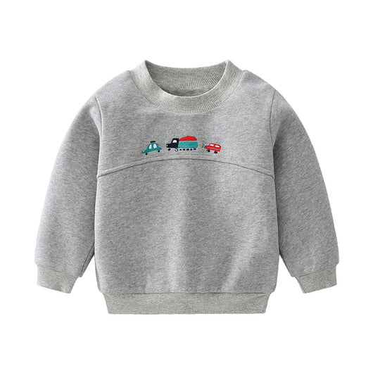 Suéter Infantil con Diseño de Auto Caricatura - Image 2