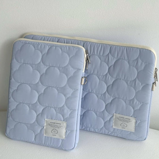 Funda para Tablet con Bordado de Nubes - Almacenamiento Adorable - Image 8