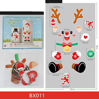 Imán Navideño Muñeco de Nieve Adorable para Refrigerador - Image 14