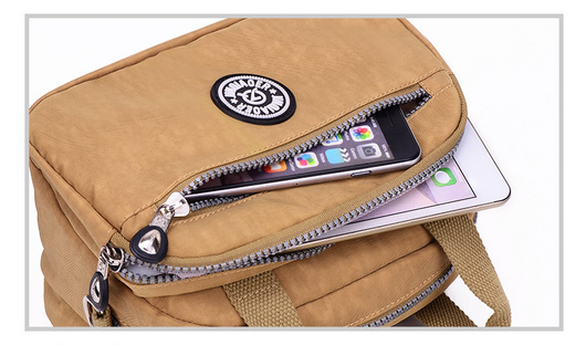 Bolso Crossbody Impermeable con Múltiples Cierres - Image 16