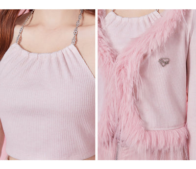 Playera Ajustada con Cuello de Peluche - Versátil para Cualquier Ocasión - Image 11