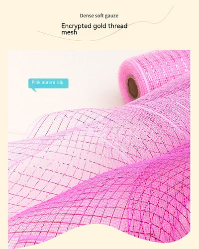 Rollo de Malla PP 10 Pulgadas x 10 Yards para Guirnaldas y Decoraciones - Image 34