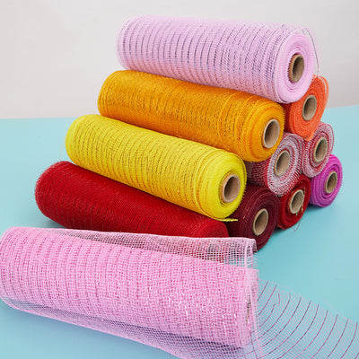 Rollo de Malla PP 10 Pulgadas x 10 Yards para Guirnaldas y Decoraciones - Image 36