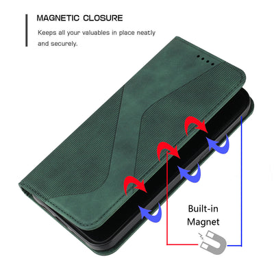 Funda Magnética de Cuero para Celular con 3 Ranuras para Tarjetas - Image 10