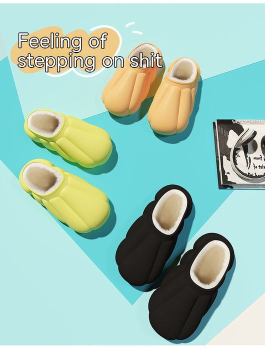 Pantuflas de Algodón Couple Personality Calabaza Baotou - Image 10