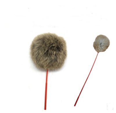 Juguete Interactivo para Gatos - Vara de Madera Artesanal con Ratón - Image 38