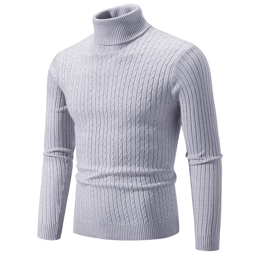 Suéter Casual de Cuello Alto para Hombre - Image 21