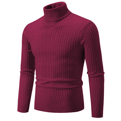 Suéter Casual de Cuello Alto para Hombre - Image 24
