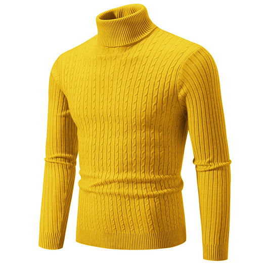 Suéter Casual de Cuello Alto para Hombre - Image 25
